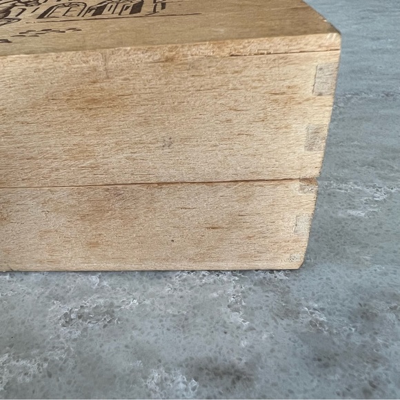 Vintage Mouson & Co Germany Wooden Box - Picture 8 of 8